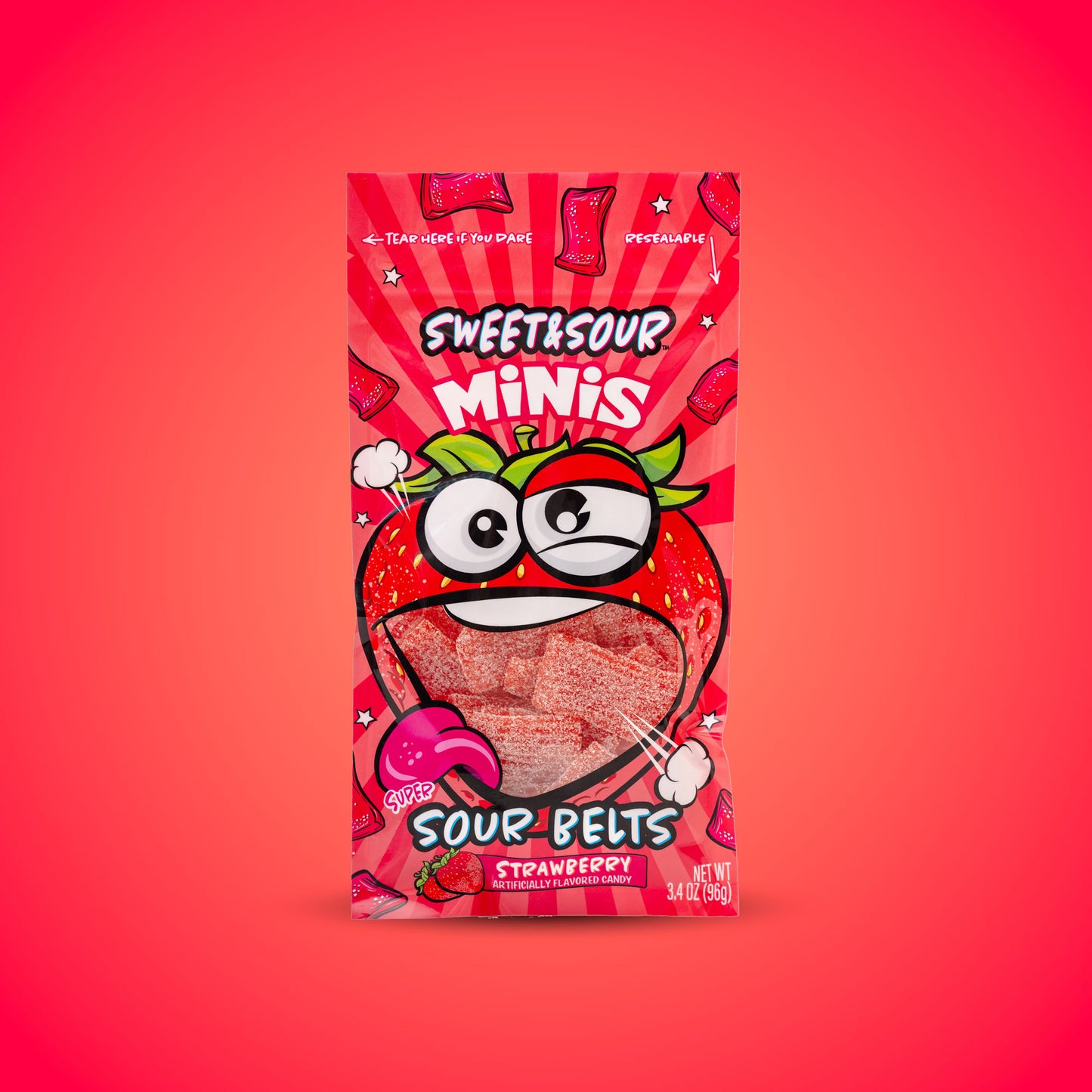 Strawberry Sour Minis