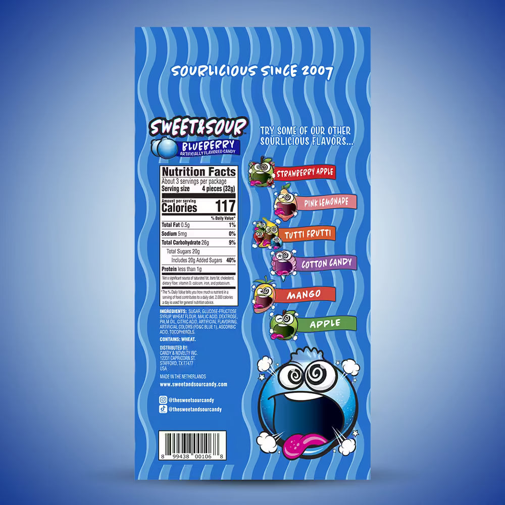 Blueberry Sour Belts