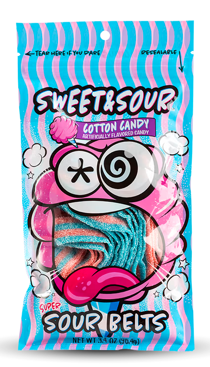Cotton Candy Sour Belts
