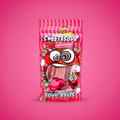 Cherry Raspberry Sour Belts