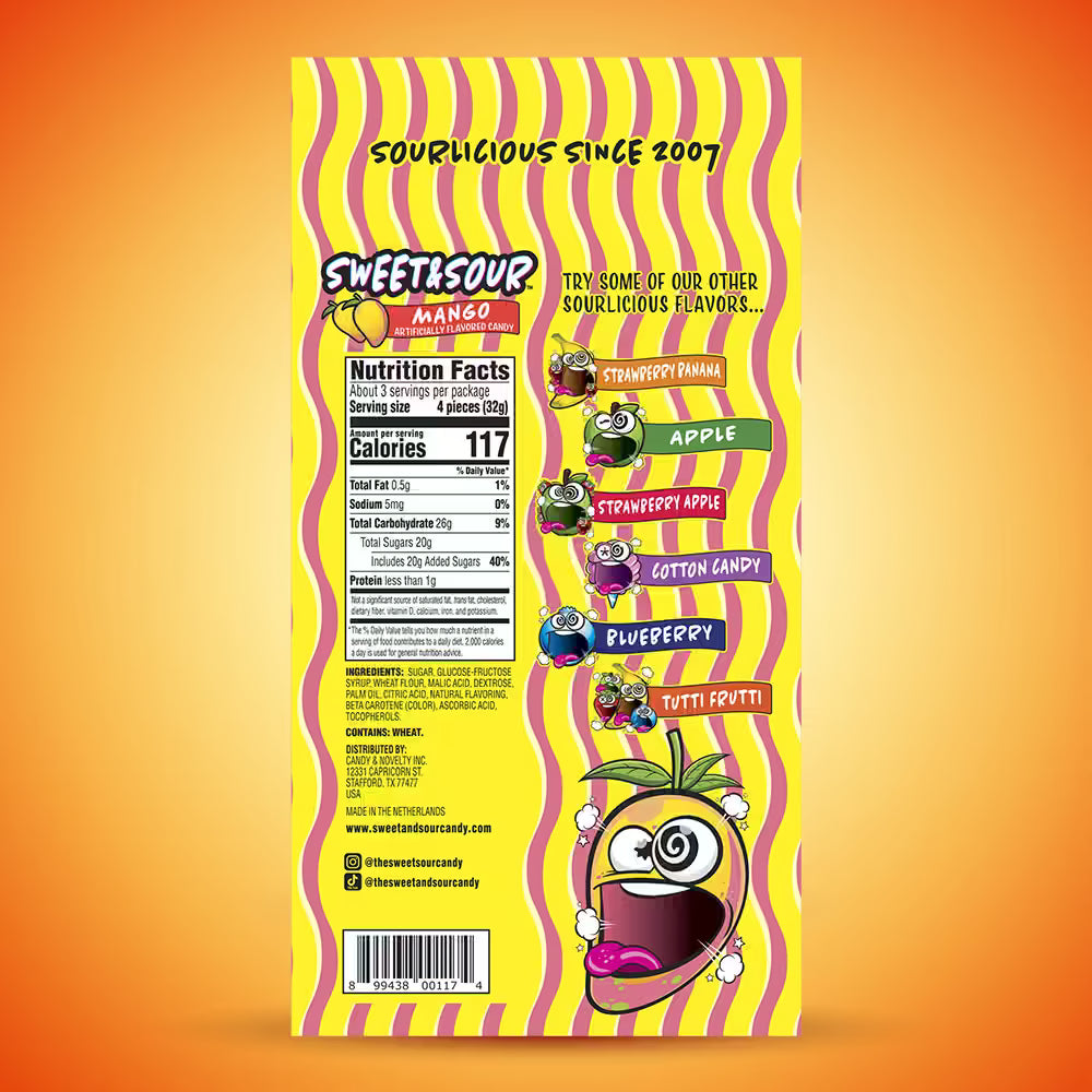Mango Sour Belts