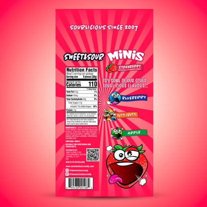Strawberry Sour Minis