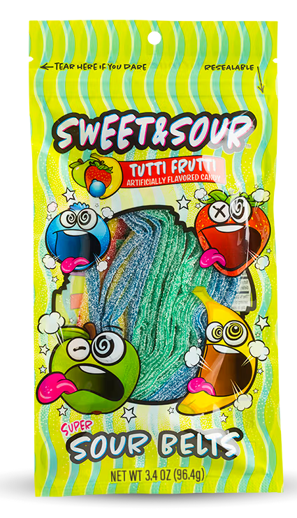 Tutti Frutti Sour Belts
