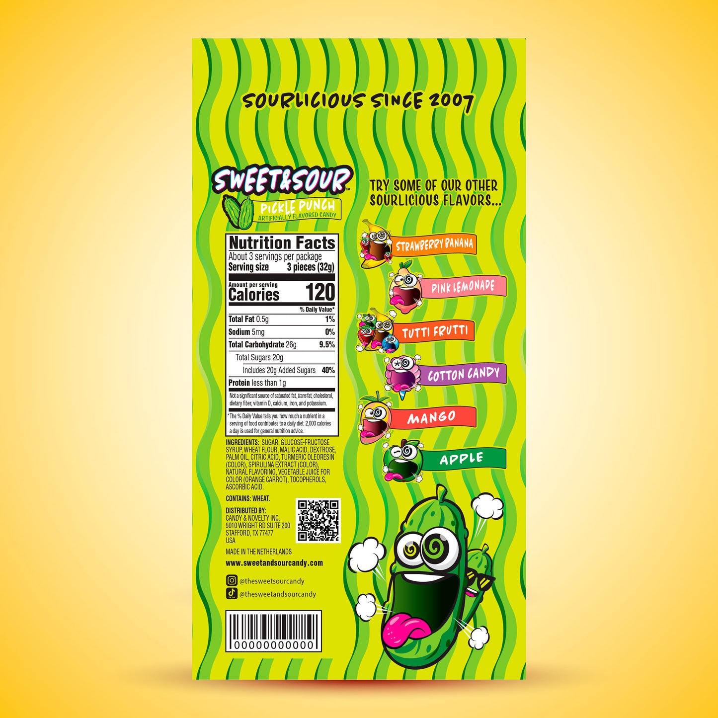 Pickle Punch Sour Belts