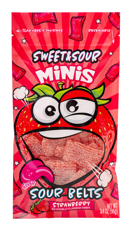 Strawberry Sour Minis